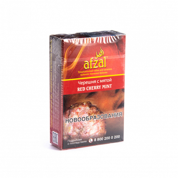 Табак Afzal Red Cherry Mint 40 грамм  в Нарьян-Маре