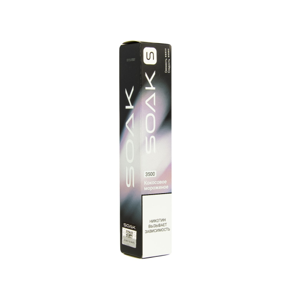 ЭСДН SOAK S Ice Cream Coconut 3500 тяг в Нарьян-Маре