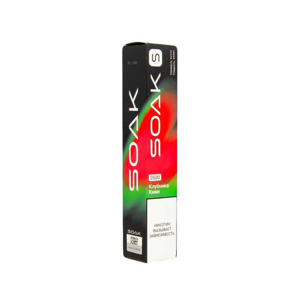 ЭСДН SOAK S Strawberry Kiwi 3500 тяг в Нарьян-Маре