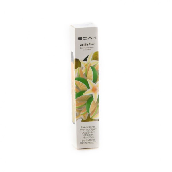 ЭСДН SOAK X Vanilla Pear 2200 тяг в Нарьян-Маре
