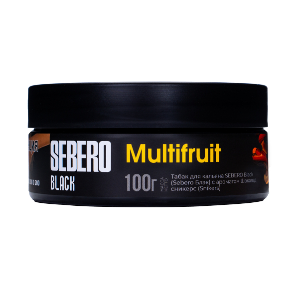 Табак Sebero Black Multifruit 100 грамм в Нарьян-Маре