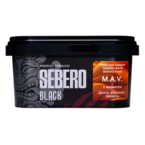 Табак Sebero Black M.a.v. 200 грамм в Нарьян-Маре