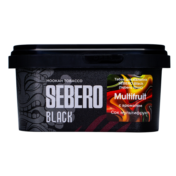 Табак Sebero Black Multifruit 200 грамм в Нарьян-Маре