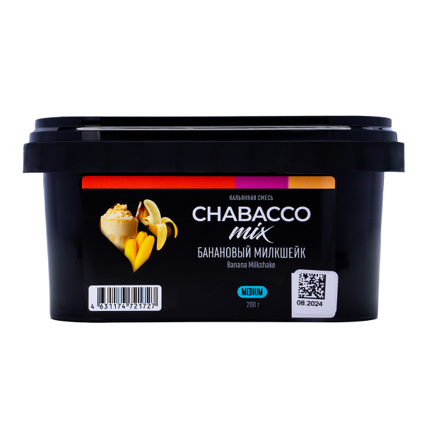 Chabacco Mix Medium Banana Milkshake 200 грамм в Нарьян-Маре