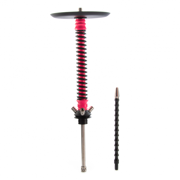 Кальян Mamay Customs Coilovers Розовый  Чёрный  Дино в Нарьян-Маре