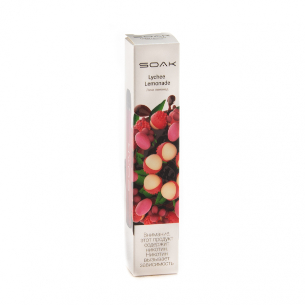 Электронная сигарета Soak X Lychee Lemonade 2200 в Нарьян-Маре