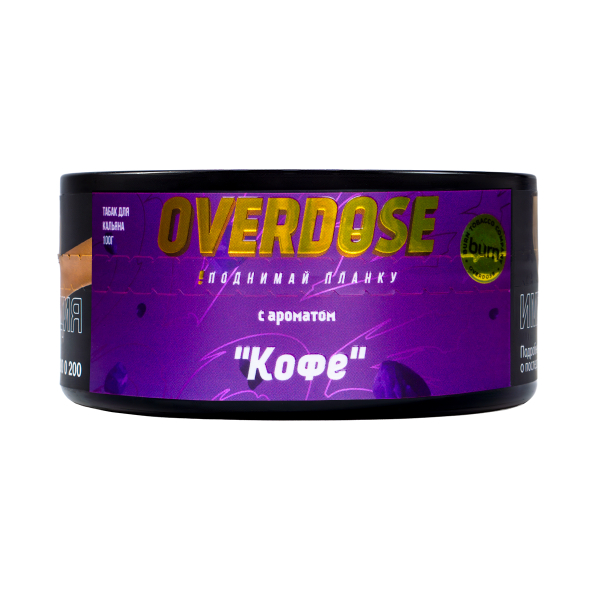 Табак Overdose Coffee 100 грамм в Нарьян-Маре