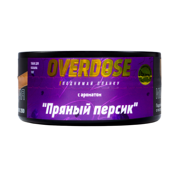 Табак Overdose Kashmir Peach 100 грамм в Нарьян-Маре