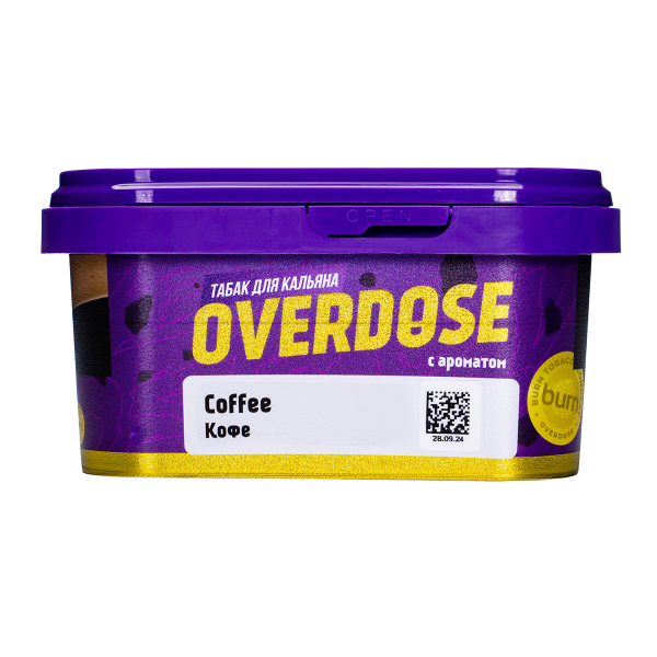 Табак Overdose Coffee 200 грамм в Нарьян-Маре