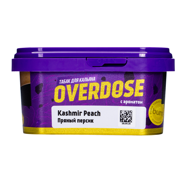 Табак Overdose Kashmir Peach 200 грамм в Нарьян-Маре