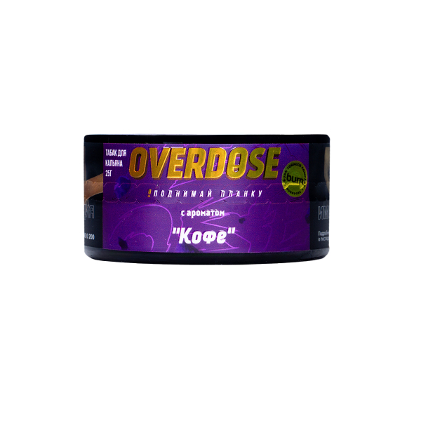 Табак Overdose Coffee 25 грамм в Нарьян-Маре
