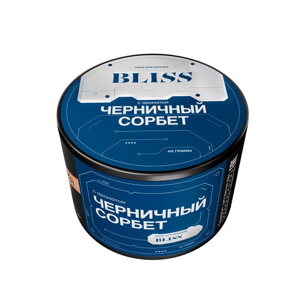 Табак Bliss Черничный Сорбет 40 грамм в Нарьян-Маре