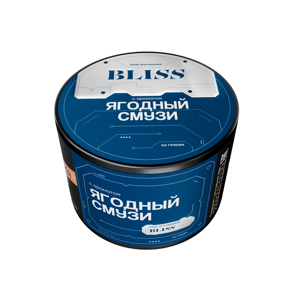 Табак Bliss Ягодный Смузи 40 грамм в Нарьян-Маре