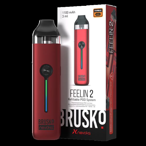 POD-система Brusko Feelin 2 Малиновый в Нарьян-Маре