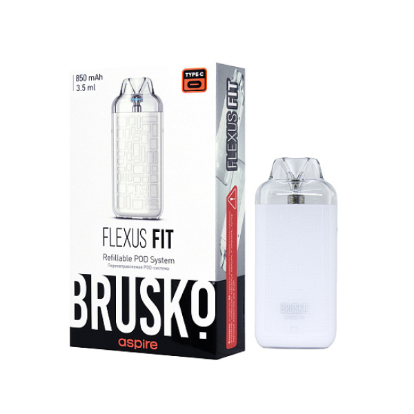 POD-система Brusko Flexus Fit Белый в Нарьян-Маре