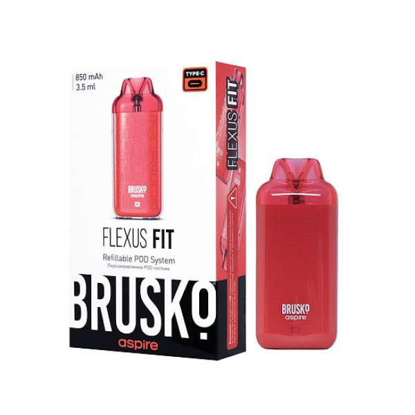 POD-система Brusko Flexus Fit Красный в Нарьян-Маре