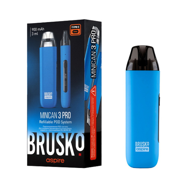 POD-система Brusko Minican 3 Pro синий в Нарьян-Маре
