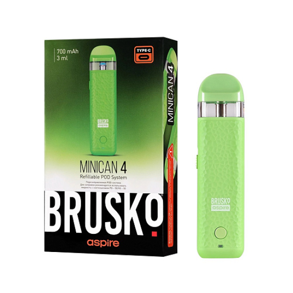 POD-система Brusko Minican 4 Зелёный в Нарьян-Маре