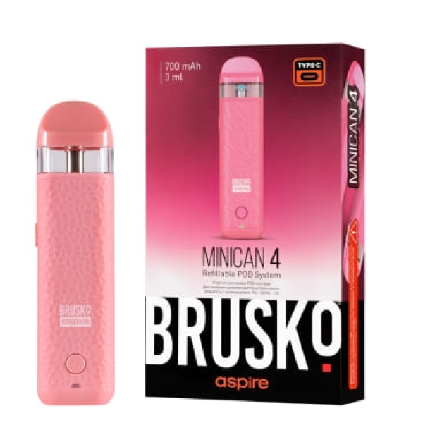 POD-система Brusko Minican 4 Розовый в Нарьян-Маре
