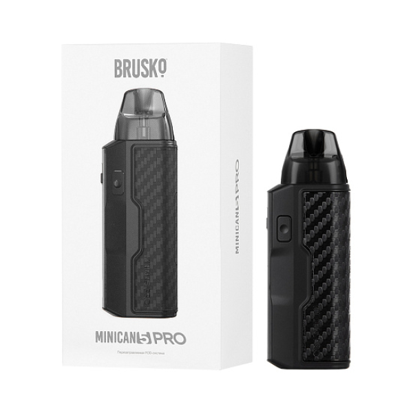 POD-система Brusko Minican 5 Pro Black Carbon Красный, черный в Нарьян-Маре