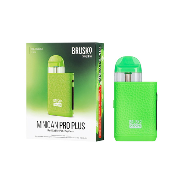 POD-система Brusko Minican Pro Plus Зеленый в Нарьян-Маре