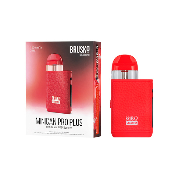 POD-система Brusko Minican Pro Plus Красный в Нарьян-Маре