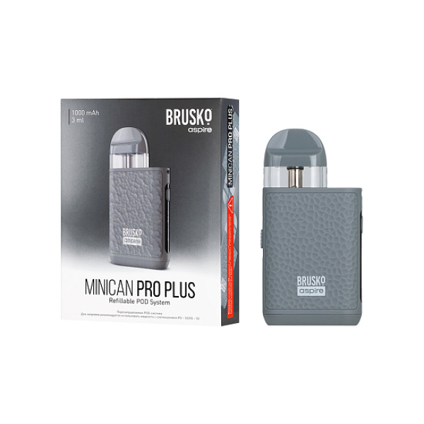POD-система Brusko Minican Pro Plus серый в Нарьян-Маре