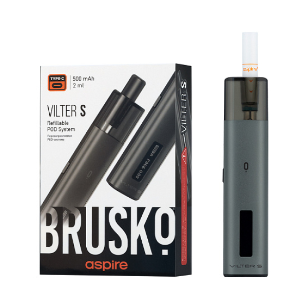 POD-система Brusko Vilter S Серый в Нарьян-Маре