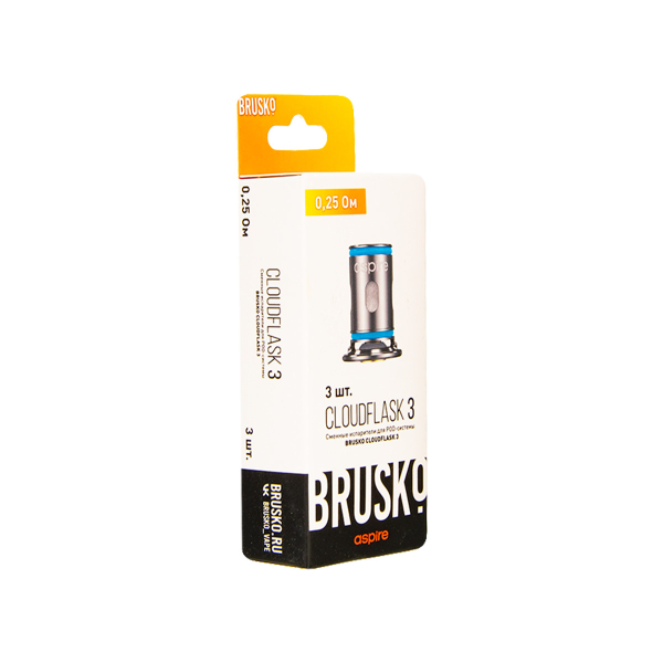 Испаритель Brusko Cloudflask 3 0.25 Ом 3 шт в Нарьян-Маре