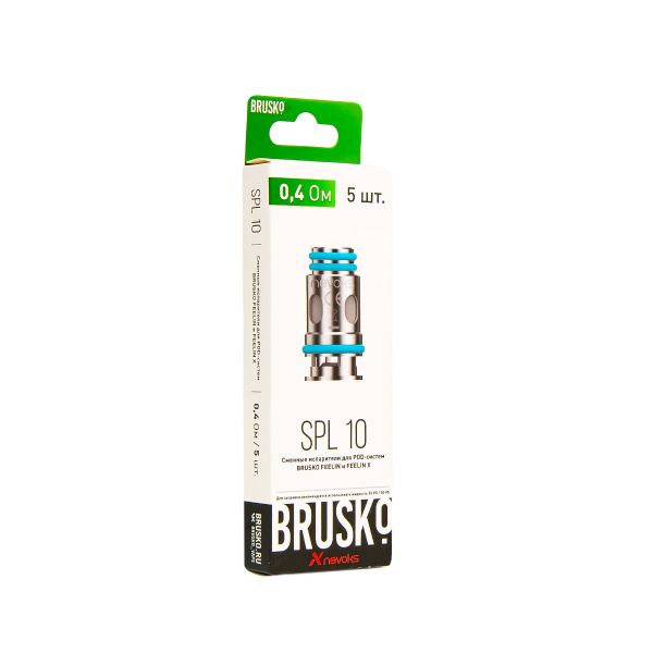 Испаритель Brusko Feelin Spl10 0.4 Ом 5 шт в Нарьян-Маре