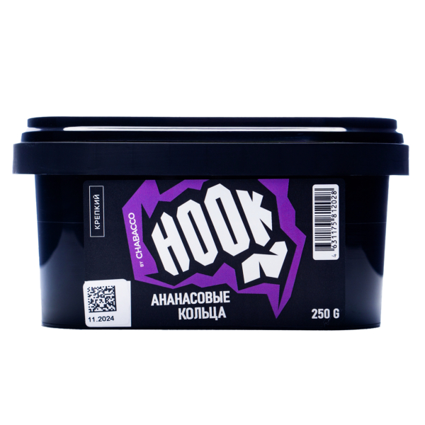Табак Hook Ананасовые Кольца 250 грамм в Нарьян-Маре
