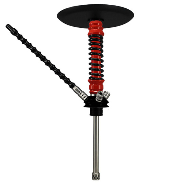 Кальян Mamay Customs V3  Coilovers Mini Красный Черный в Нарьян-Маре