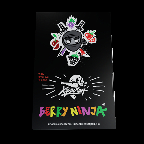 Табак Хулиган Berry Ninja Лесные Ягоды 25 грамм в Нарьян-Маре