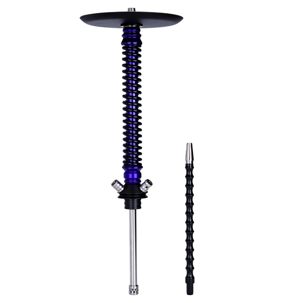 Кальян Mamay Customs Coilovers Фиолетовый Лак Черный в Нарьян-Маре