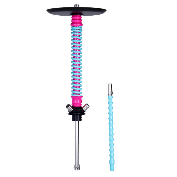 Кальян Mamay Customs Coilovers Фуксия Мята в Нарьян-Маре