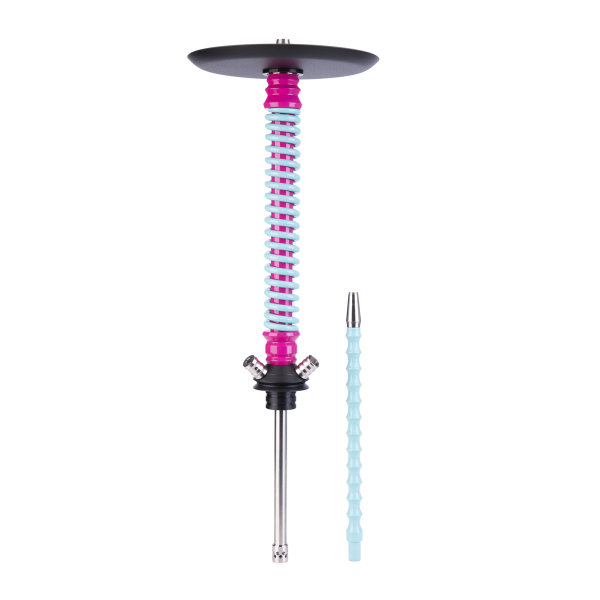 Кальян Mamay Customs Coilovers Фуксия Мята   Грав. Черепа в Нарьян-Маре