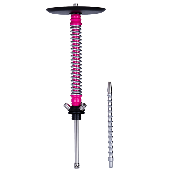 Кальян Mamay Customs Coilovers Фуксия Хром в Нарьян-Маре