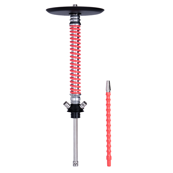 Кальян Mamay Customs Coilovers Хром Розовый в Нарьян-Маре