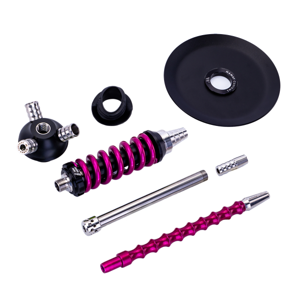 Кальян Mamay Customs Coilover Micro Розовый Лак в Нарьян-Маре