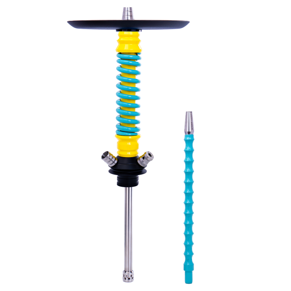 Кальян Mamay Customs Coilovers Mini Жёлто Мятный в Нарьян-Маре