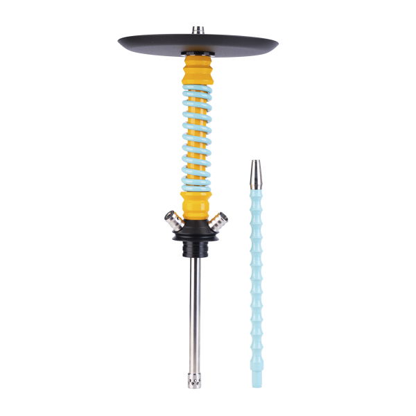 Кальян Mamay Customs Coilovers Mini Жёлто Мятный Грав. Котофаки в Нарьян-Маре