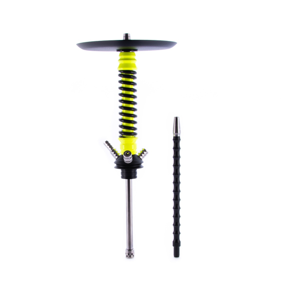 Кальян Mamay Customs Coilovers Mini Жёлтый Ф Чёрный   Гр. Bus в Нарьян-Маре