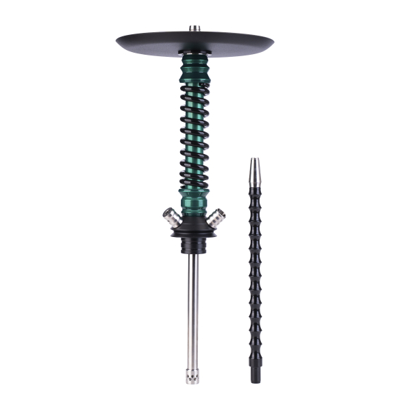 Кальян Mamay Customs Coilovers Mini Зелёный Лак Чёрный   Гр. Кубы в Нарьян-Маре