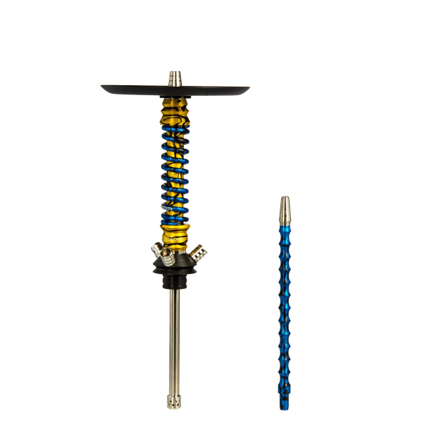 Кальян Mamay Customs Coilovers Mini Синий Сплеш Золотой Сплеш в Нарьян-Маре