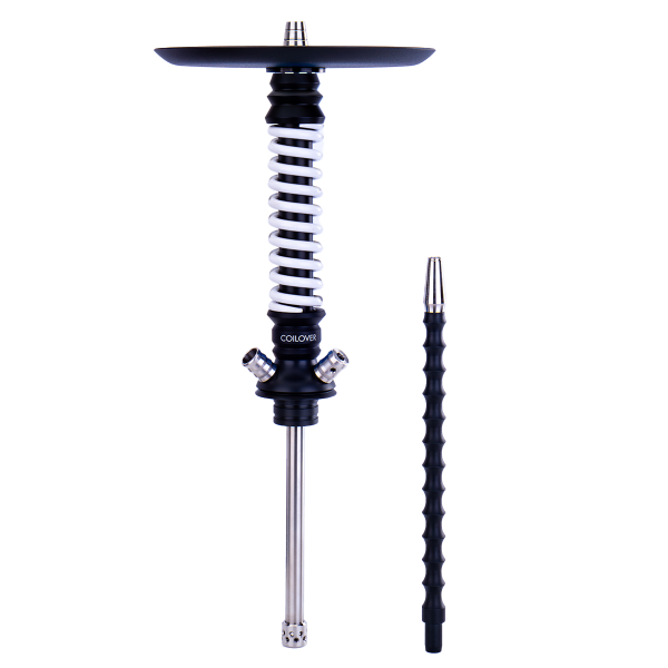 Кальян Mamay Customs Coilovers Mini Чёрно Белый   Гр. Кит в Нарьян-Маре
