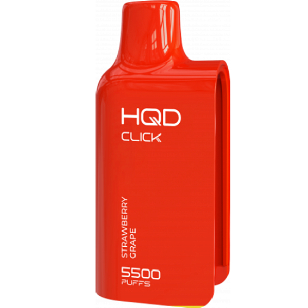 Картридж Hqd Click  Strawberry Grape  Клубника Виноград 5500 тяг в Нарьян-Маре