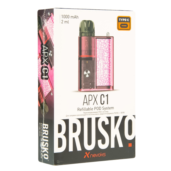 POD-система Brusko Apx C1 Коралловый Цветок в Нарьян-Маре