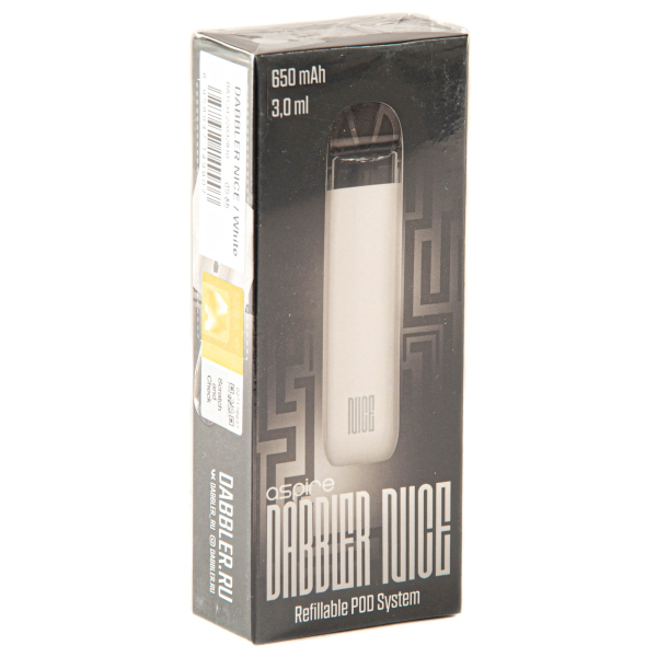 POD-система Brusko Dabbler Nice Белый в Нарьян-Маре