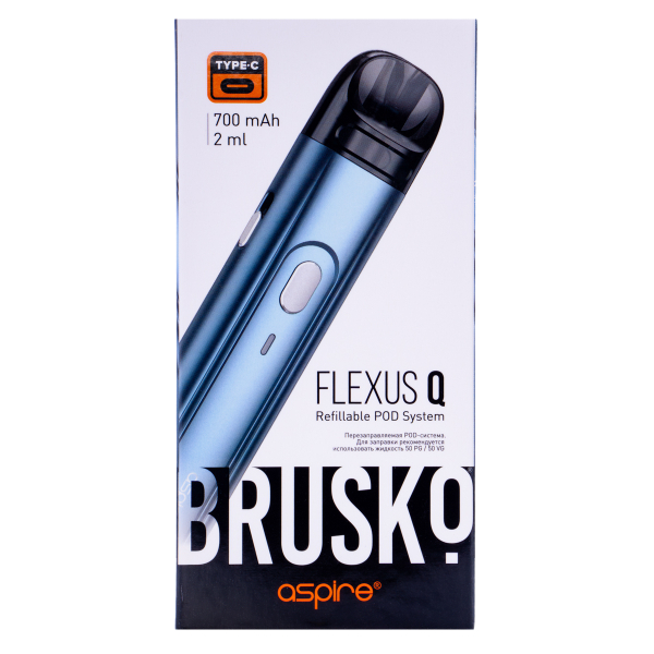 POD-система Brusko Flexus Q Небесно Голубой в Нарьян-Маре