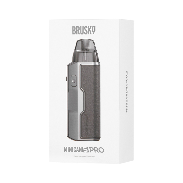 POD-система Brusko Minican 5 Pro Серый Металлик в Нарьян-Маре
